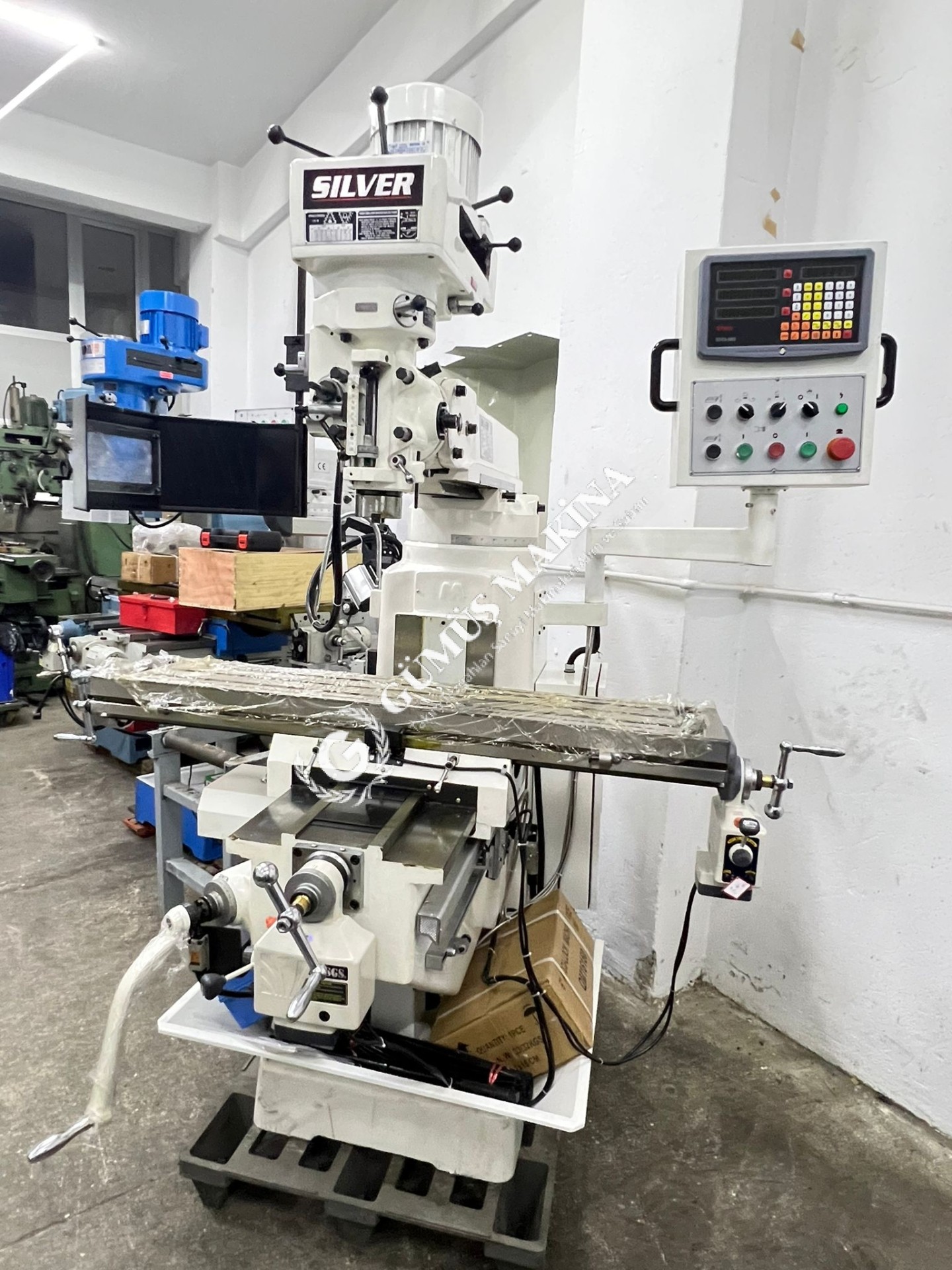 Silver 4 Numara Kalıpçı Freze Tezgahı