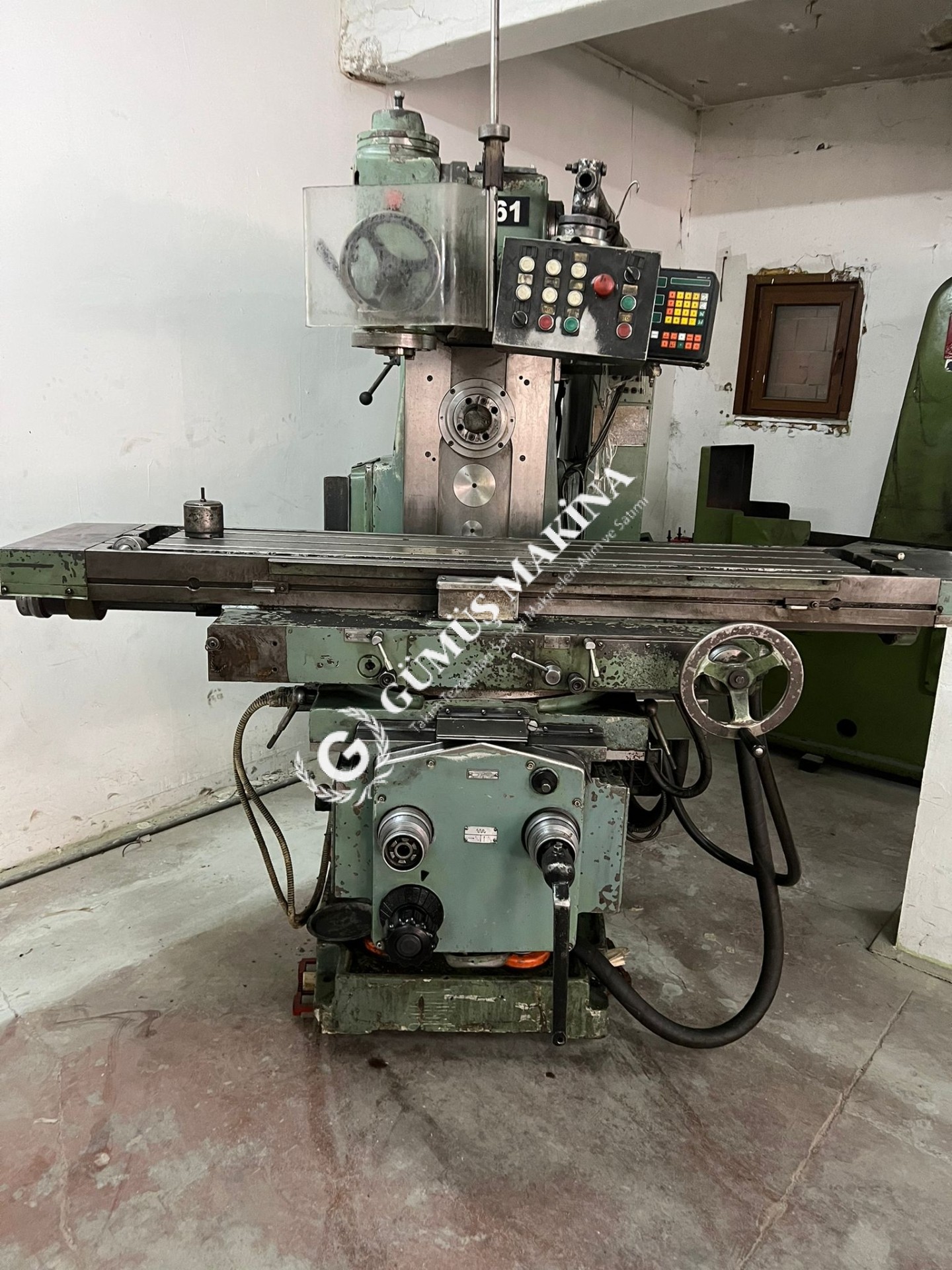 6T83-Sh Koç Kafa Rus Freze Tezgahı