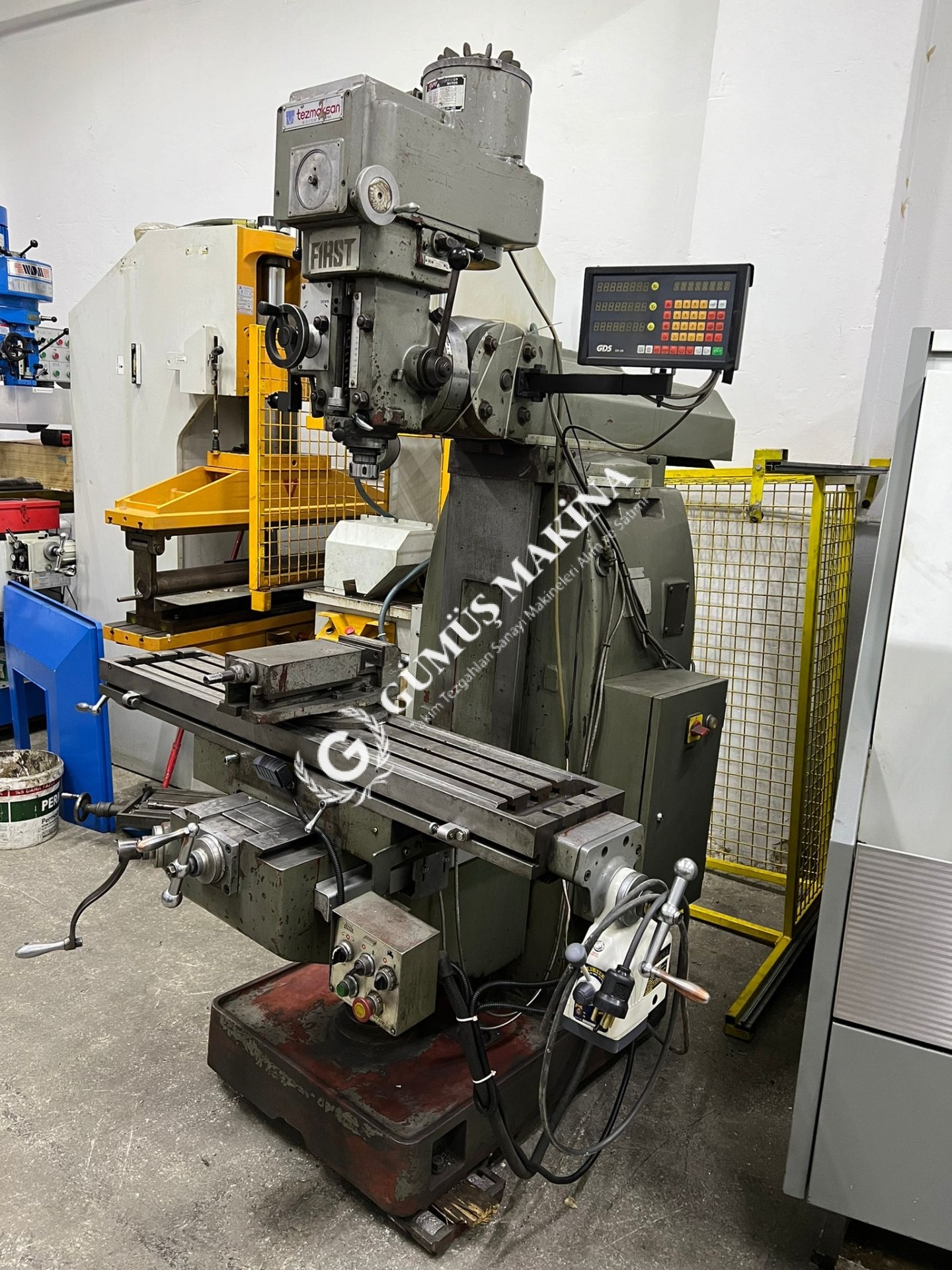 4 Numara First Kalıpçı Freze Dijitalli