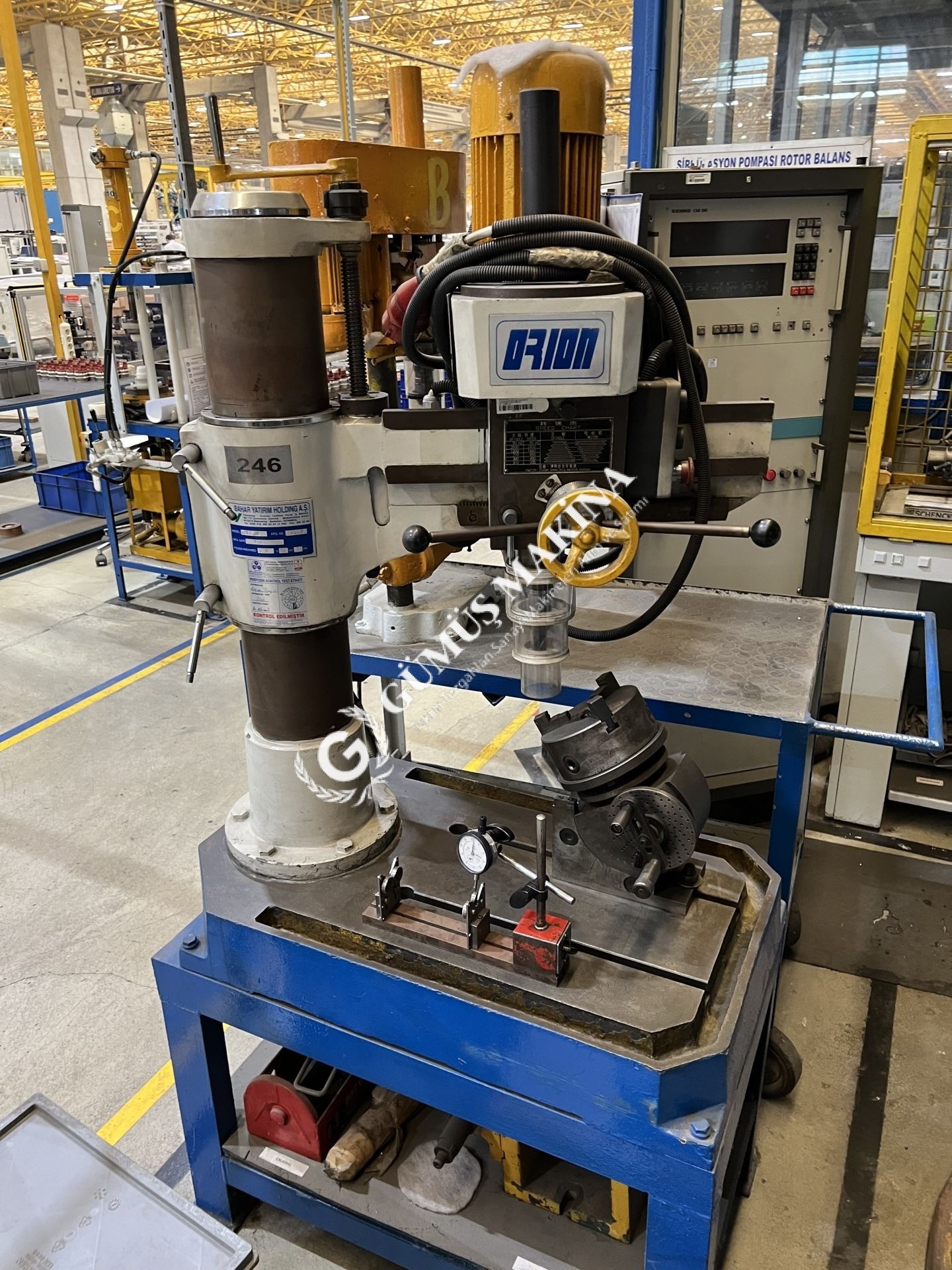 Orion Zx20 Radyal Matkap Tezgahı - Masaüstü Tip