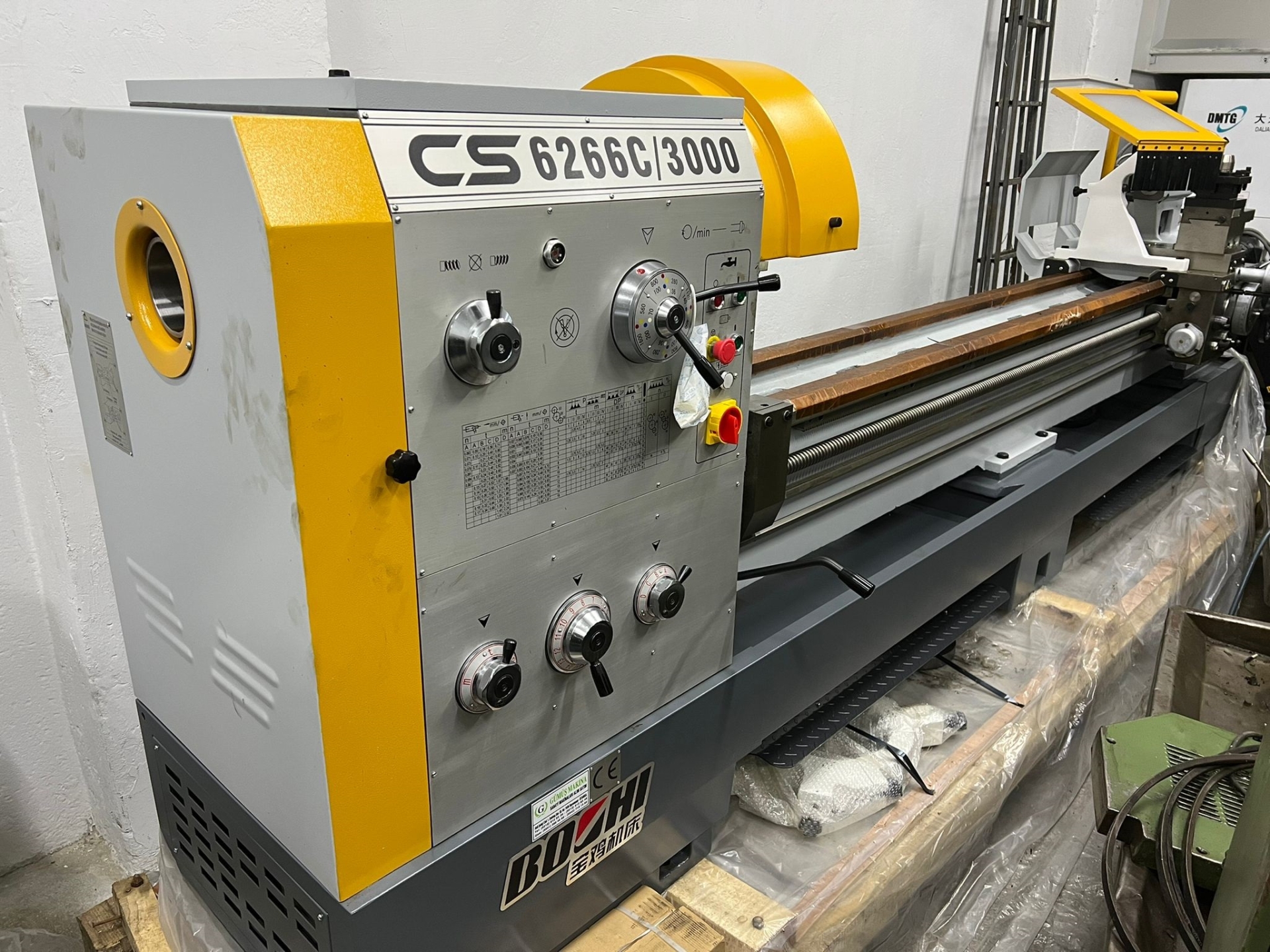 Cs6266C - 660 Çap 3 Metre Baoji Torna Tezgahı