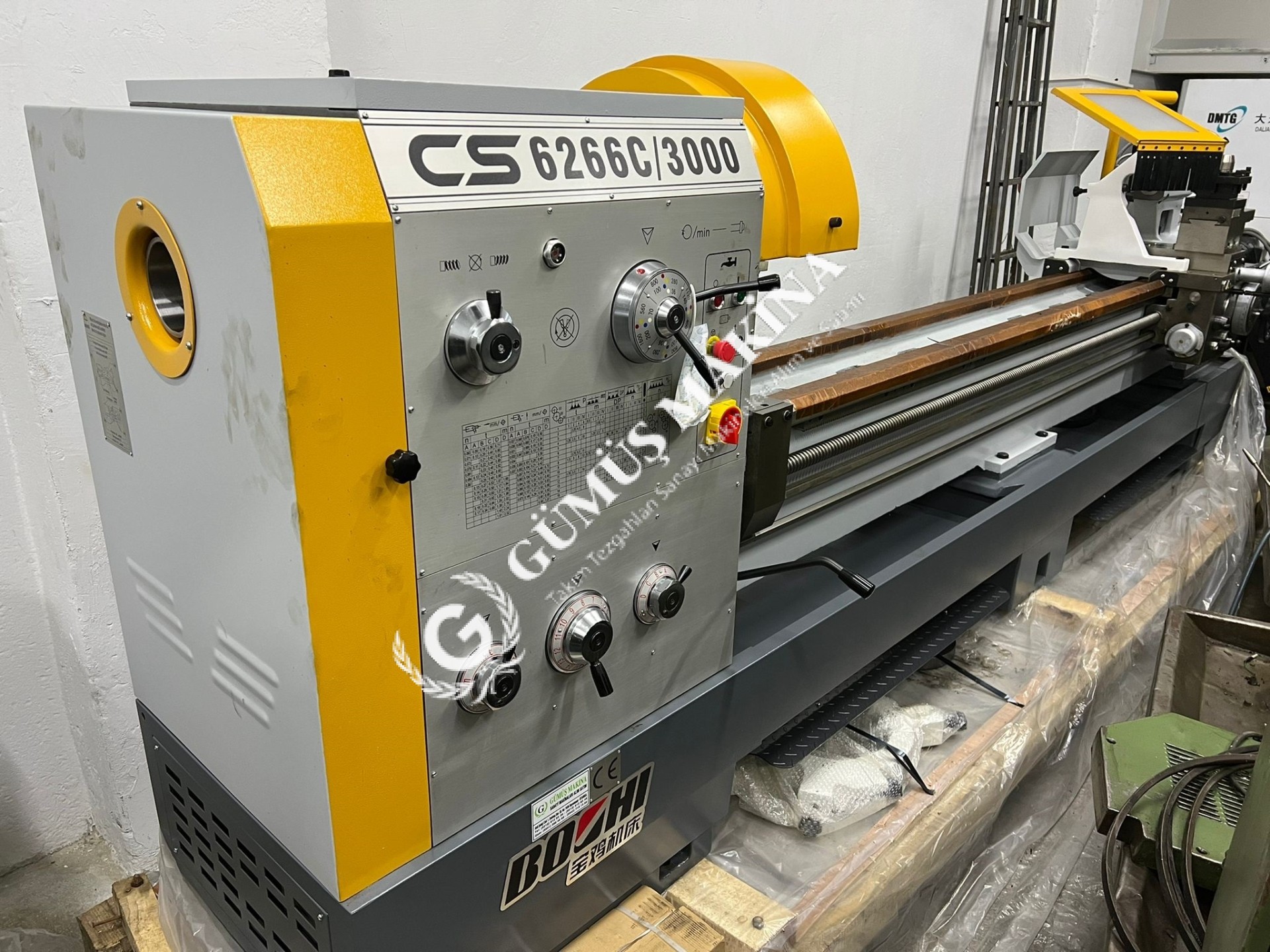 Cs6266C - 660 Çap 3 Metre Baoji Torna Tezgahı