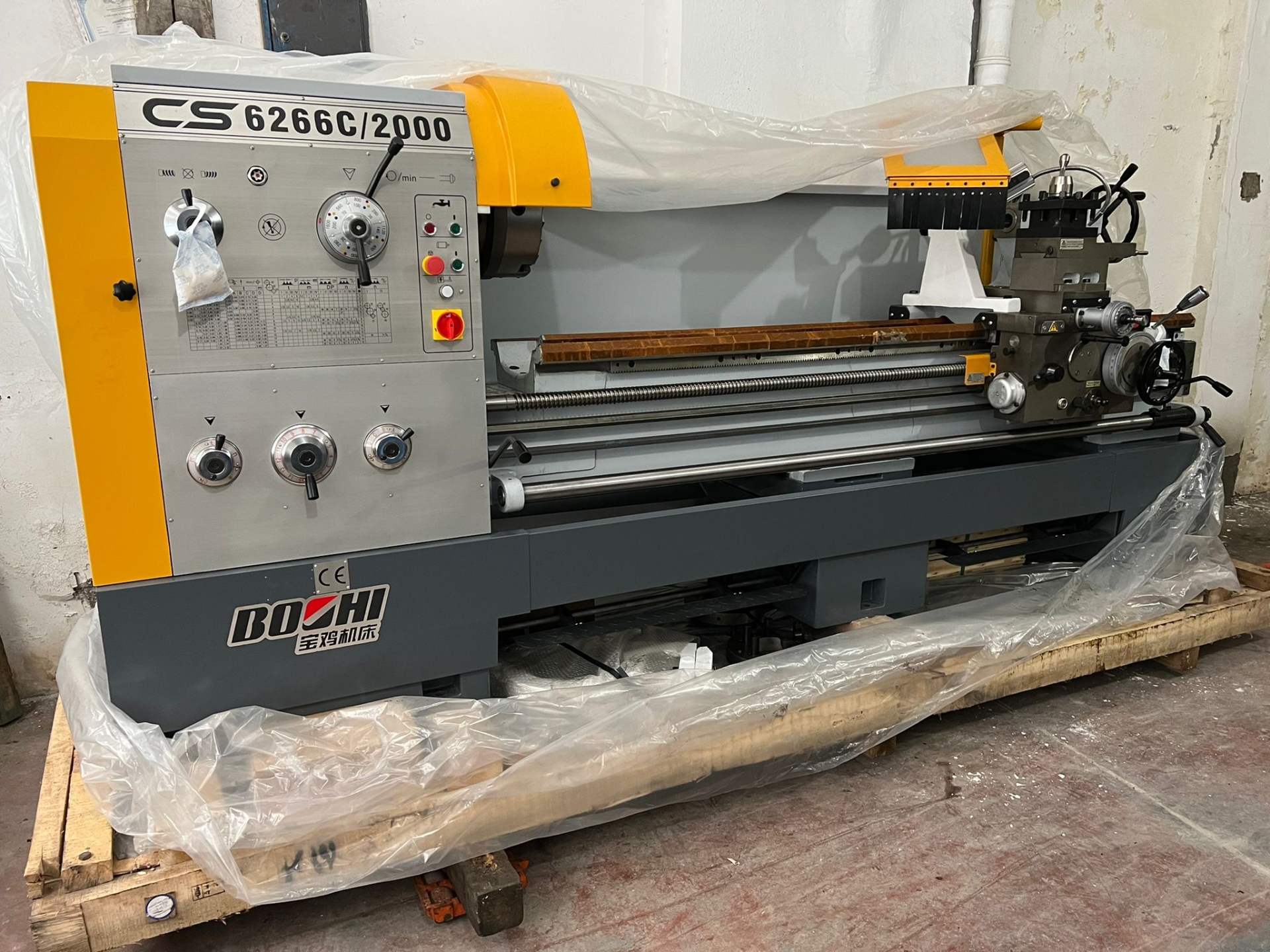 Cs6266C - 660 Çap 2 Metre Baoji Torna Tezgahı