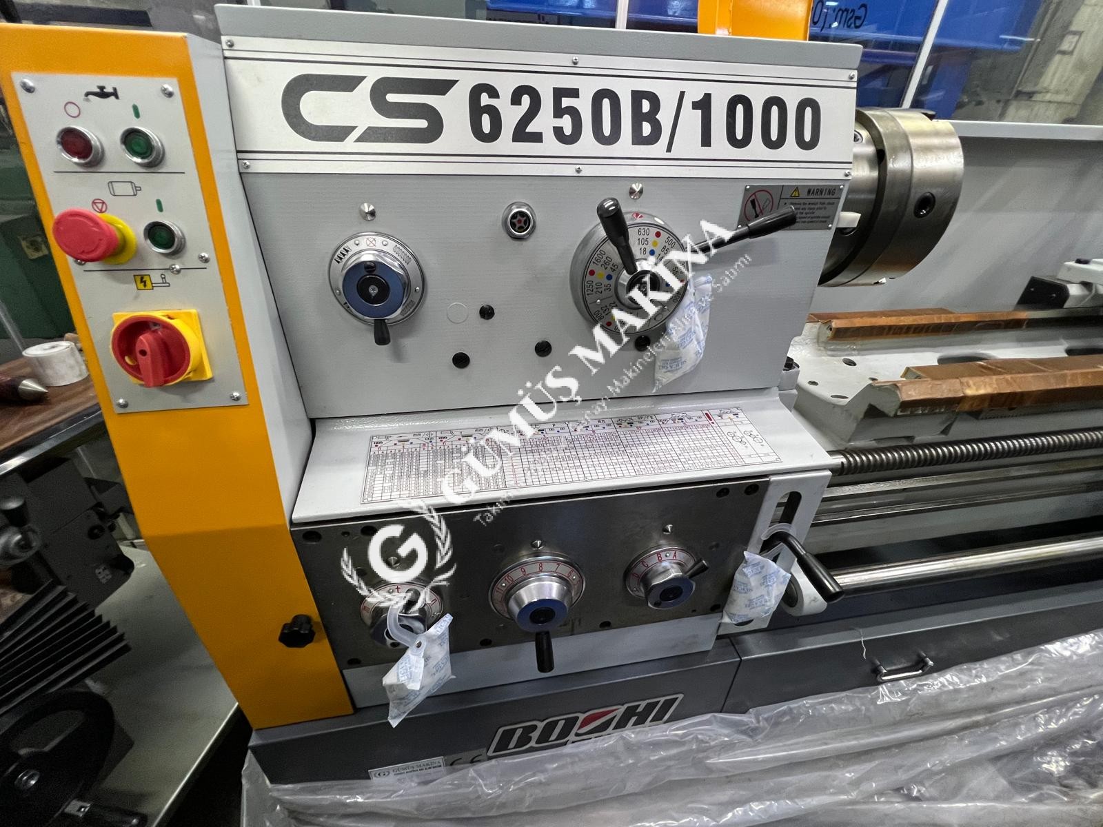 Cs6250B - 500 Çap 1 Metre Baoji Torna Tezgahı